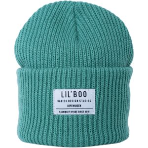 Lil' Boo Hygge Beanie - Ocean Green - Str. 1-3 år