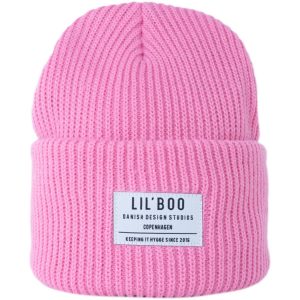 Lil' Boo Hygge Beanie - Pink - Str. 1-3 år