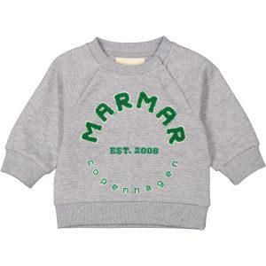 MarMar Double Jersey Green Logo Theos B Sweatshirt - Str. 4 mdr/62