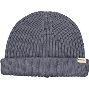 MarMar Heavy Knit Acc Stormy Blue Atlas Beanie - Str. 48-50