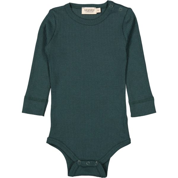 MarMar Modal Pine Plain Body LS - Str. 2 år/92