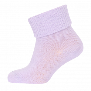 Melton Børne Strømper m. non-slip - Cloud Lilac - 13/14