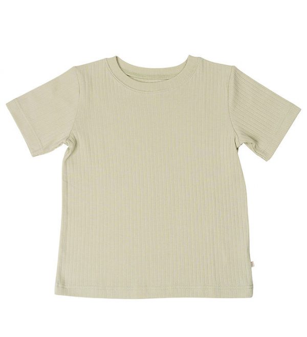 Minimalisma T-shirt - Nirvana - Rib - Pear Sorbet