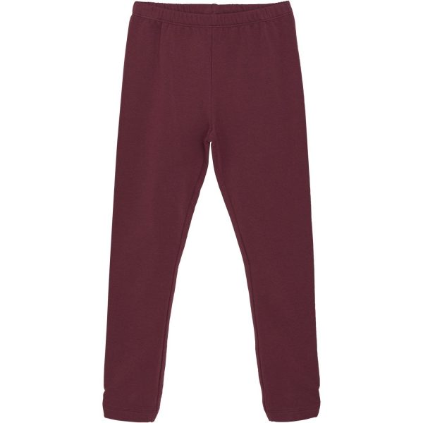 Minymo Tawny Port Sweat Leggings - Str. 110