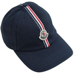 Moncler Baseball Kasket Navy - Str. L/54-56