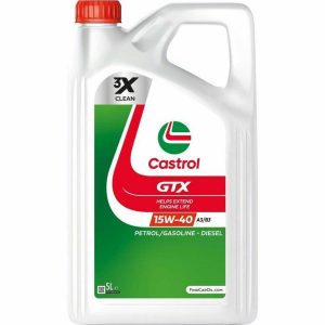 Motorolie til bil Castrol GTX 15W-40