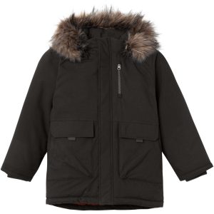 Name It Black Master Parka Jakke - Str. 152