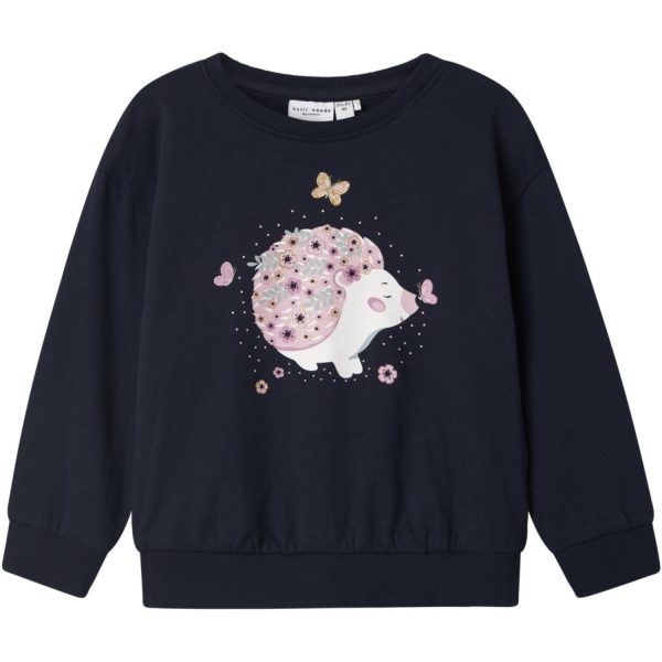 Name It Dark Sapphire Hedgehog Viloui Sweatshirt - Str. 98