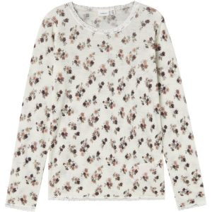 Name It Snow White Wang Uld Needle Bluse - Str. 116