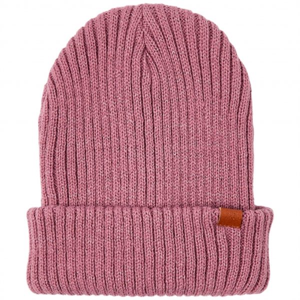 Name it Wistful Mauve Milan Glitter Strik Beanie - Str. 48-49