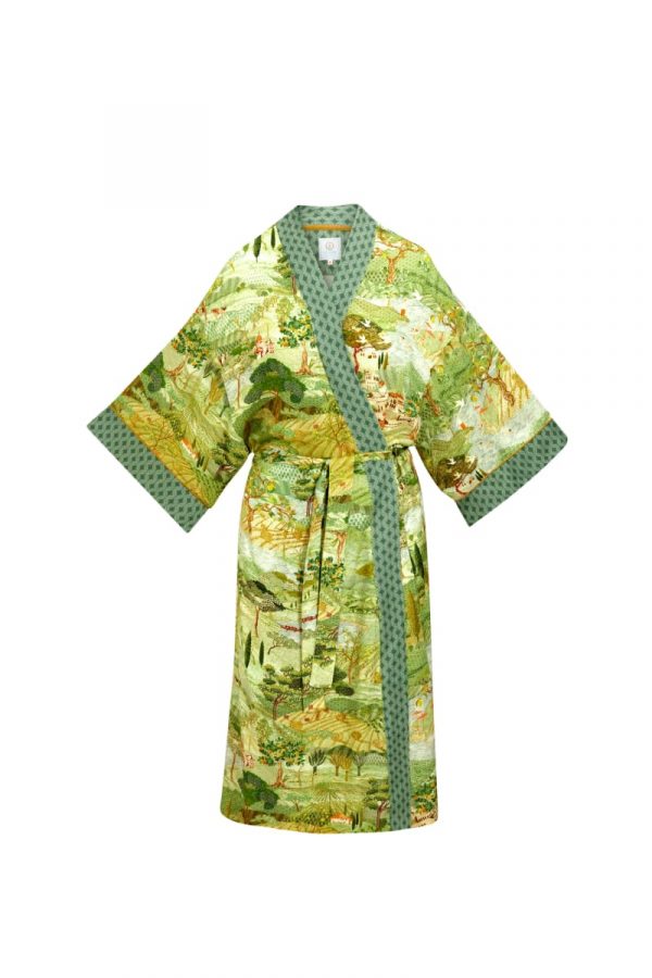 Noelle L Kimono Toscana Green