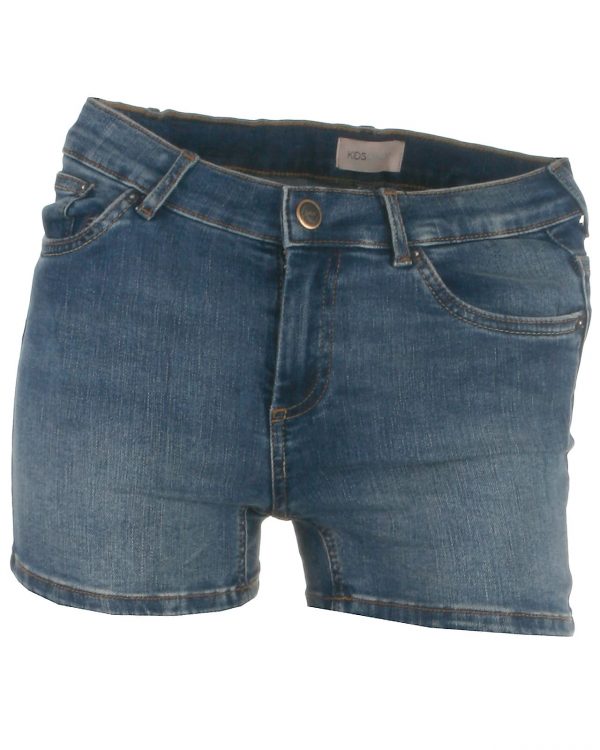 Only Kids denim shorts, Blush, mediumblue - 140 - 10år