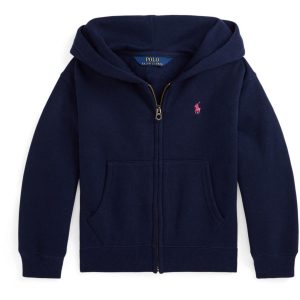 Polo Ralph Lauren Newport Navy w. College Pink Sweatshirt - Str. 4 år