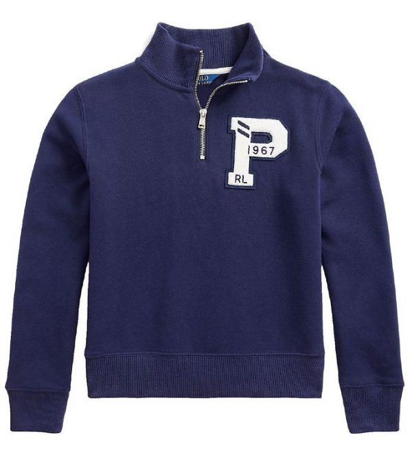 Polo Ralph Lauren Sweatshirt m. Lynlås - Navy