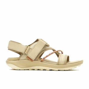 Sandaler til børn Merrell Terran 4 Backstrap Lys brun 40