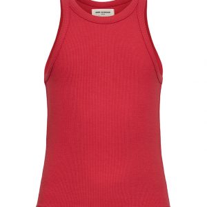 Sofie Schnoor Top - Rib - Berry Red