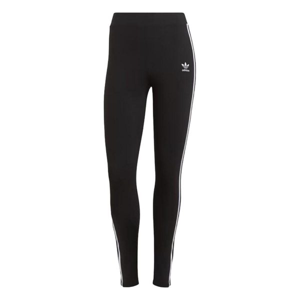 Sport leggings til kvinder Adidas Originals 3 Stripes Sort 40