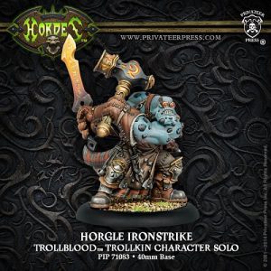 Trollbloods: Horgle Ironstrike - Trollkin Character Solo (1) - PIP+71083