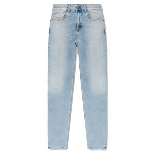 Diesel Light Blue Cotton Jeans & Pant