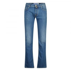 Jacob Cohen Elevated Casual Slim Fit Faded Jeans