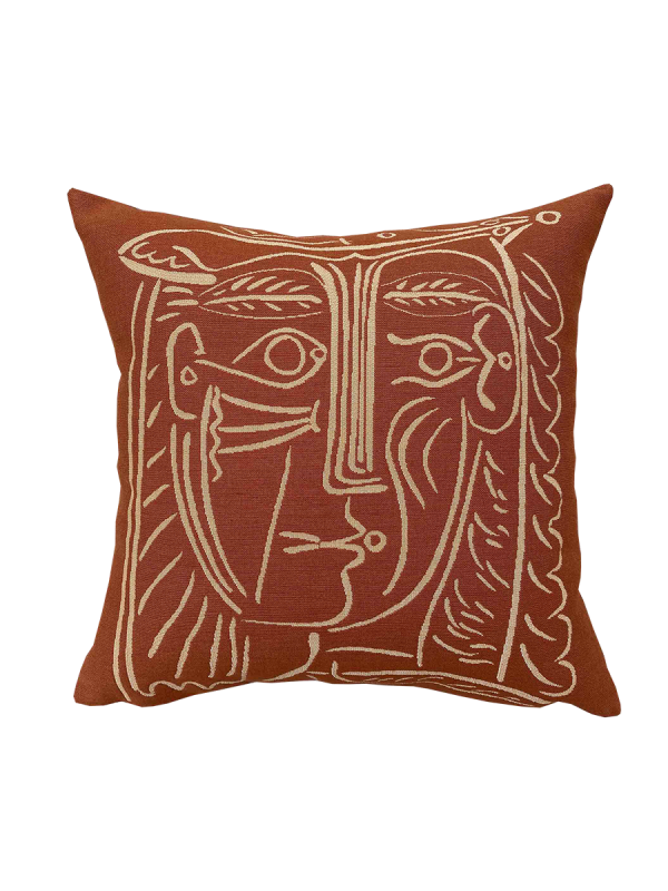 Picasso Womans Head With Hat pude fra Poulin Design