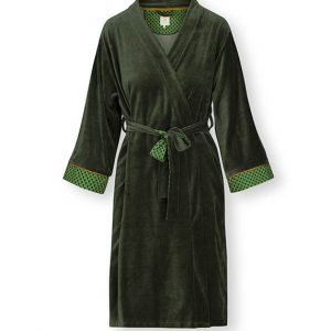 Pip Studio Kimono Solid Nicky Velvet Green-Small