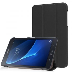 Samsung Galaxy Tab A 7.0" (2016) Trifold Smart Læder Etui Sort