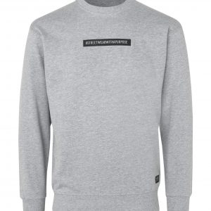 STREETWEAR WITH A PURPOSE Crewneck, Oxford Grey