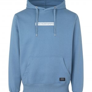 STREETWEAR WITH A PURPOSE Hoodie, Denim Blue