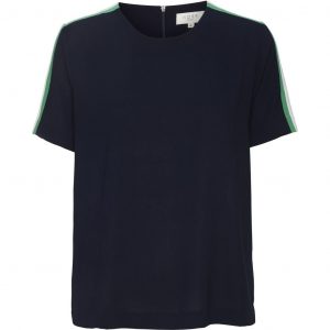 Asta top - Navy/green - XS