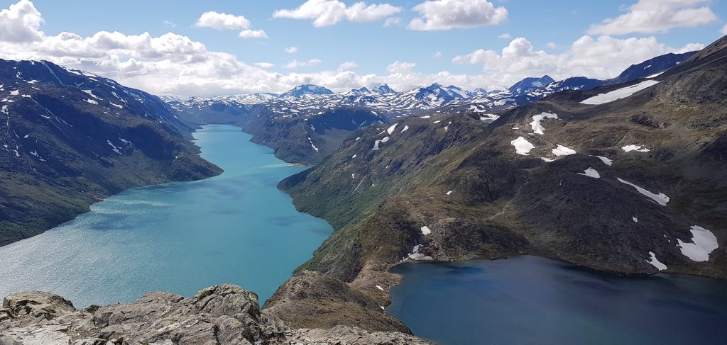 Besseggen og Bandet Gjende og Jotunheimen

