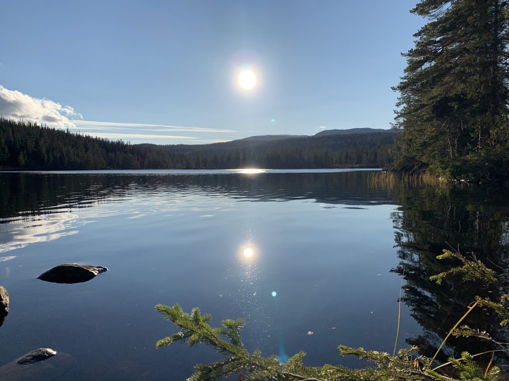 Eksund som vi passerte på tur opp mot Juva og juvfossen.