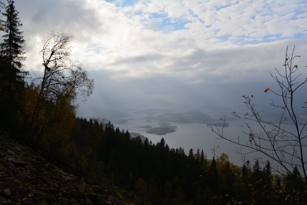 Fin utsikt på tur til Mørkgonga og Krokskogen