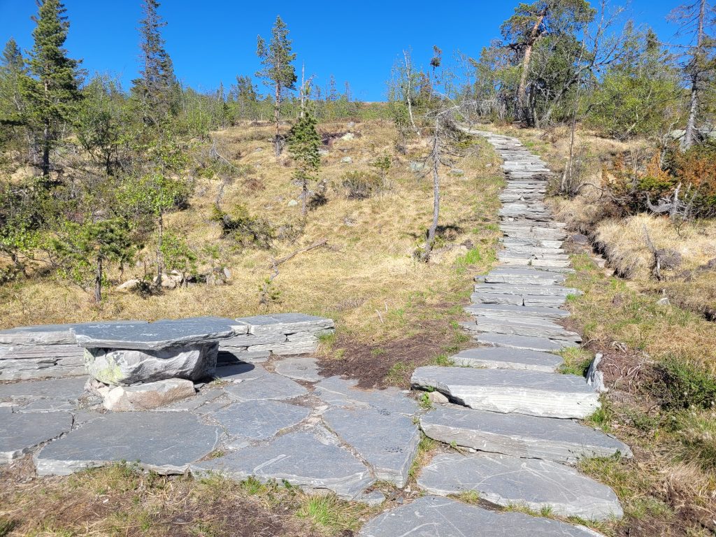 Mange spiseplasser på Madonnastien