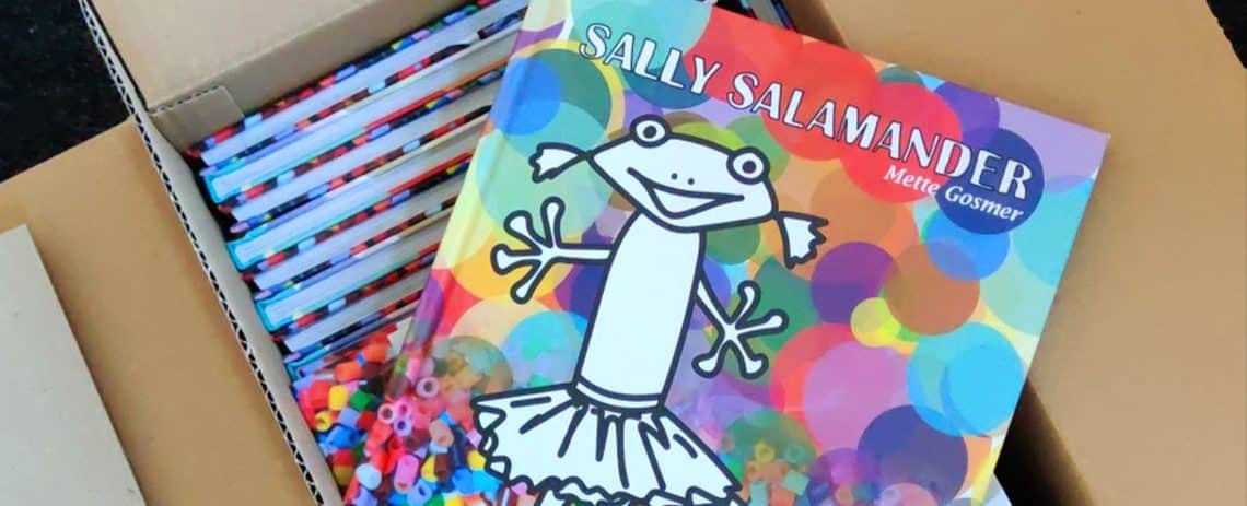 Sally Salamander - en rimebog af Mette Gosmer