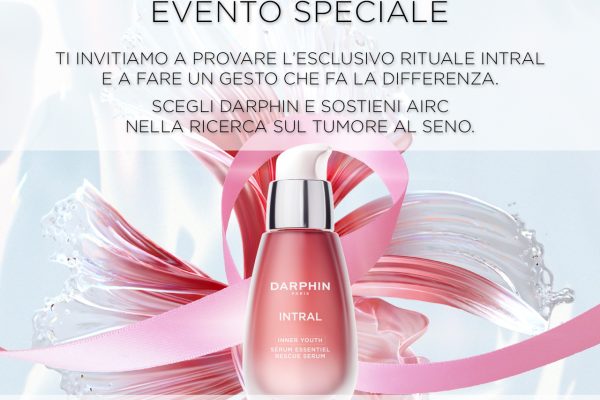 Evento Darphin in collaborazione con AIRC