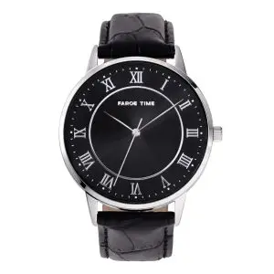 Tórshavn Cathedral Watch Silver/Black
