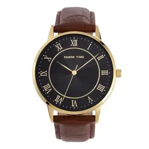 Tórshavn Cathedral Watch Gold/Black