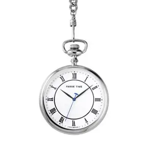 Faroese Pocket Watch White