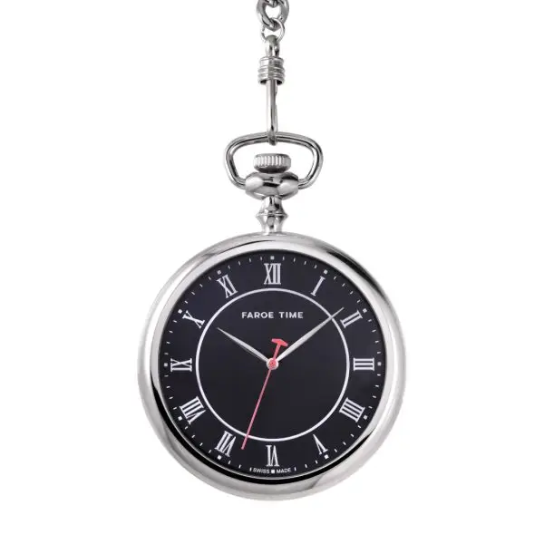 Faroese Pocket Watch Black