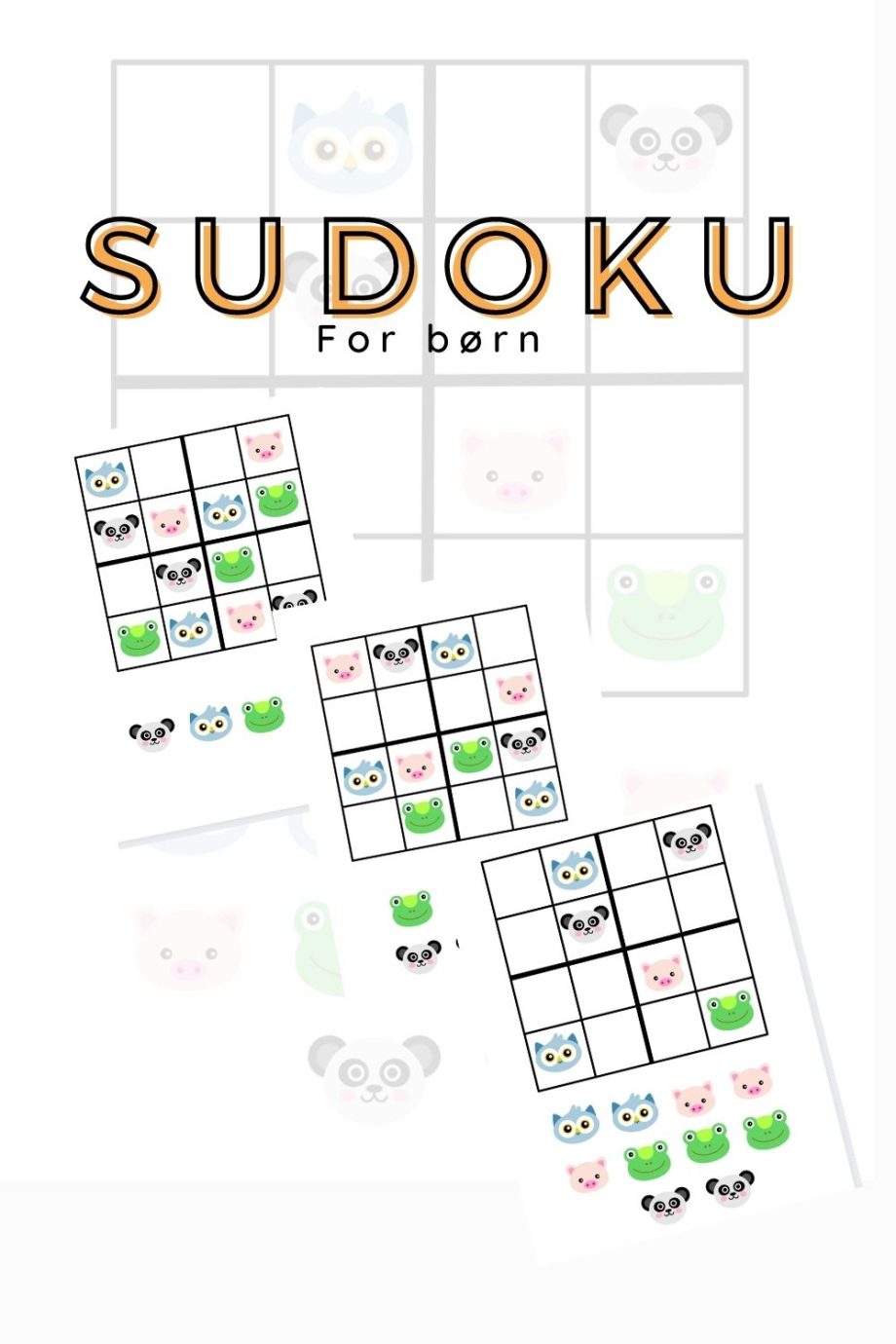 Sudoku for børn med billeder.