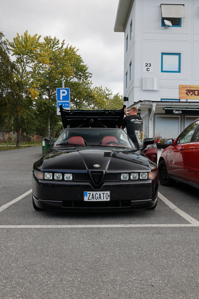 Alfa-Romeo-RZ-black-taking-down-cab