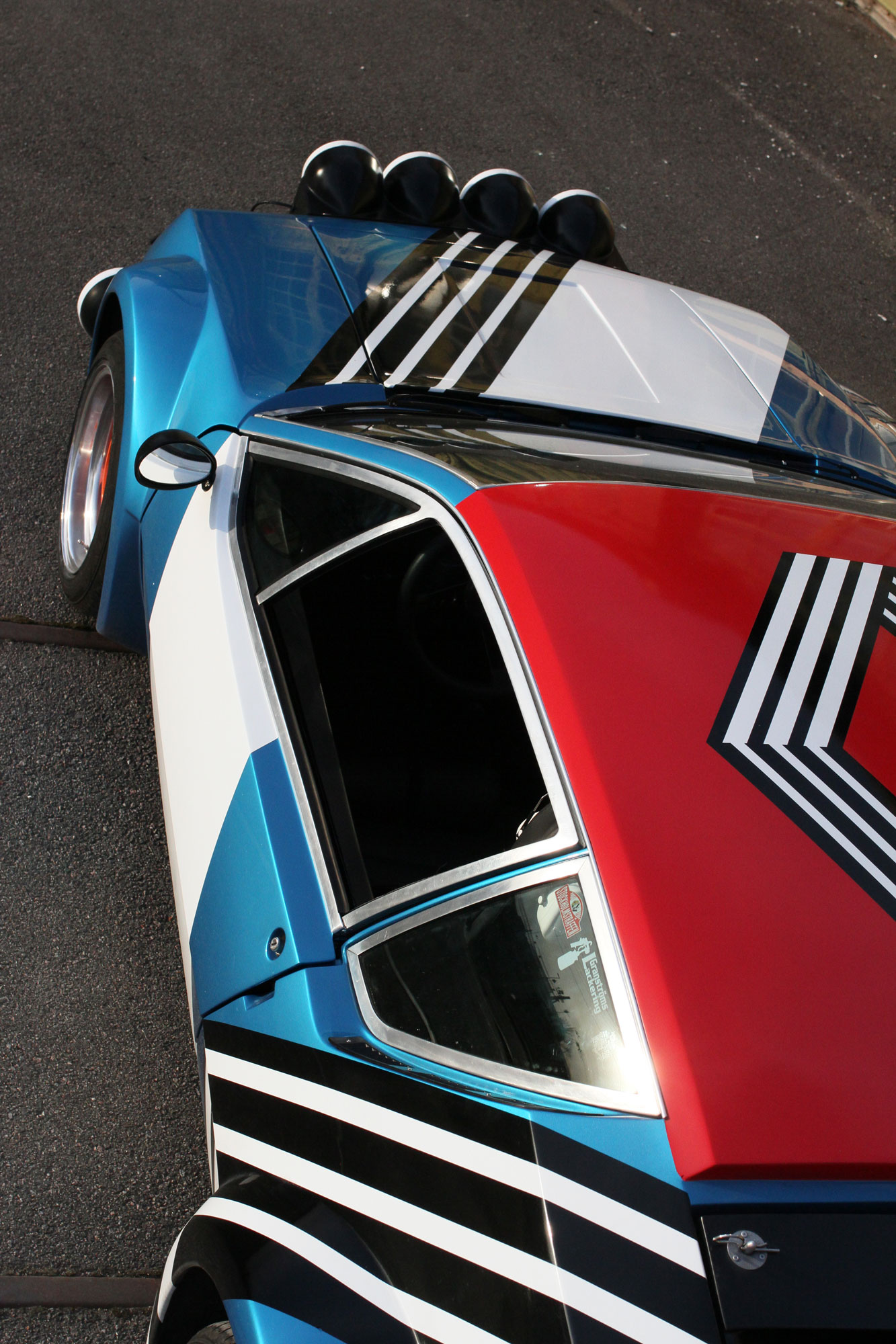 The Renault Alpine A310 from top left behind