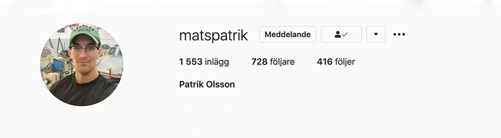 Patina Porsche 912 - Patrik Olsson Instagram