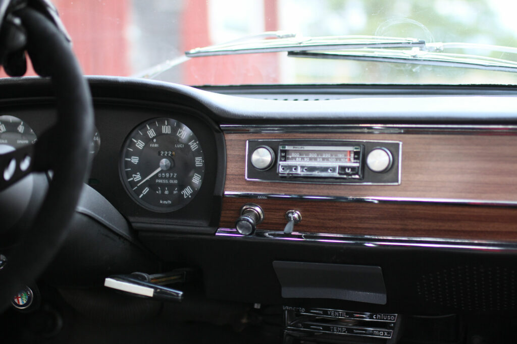 Wooden dashboard Giulia 