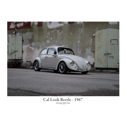 Cal Look Beetle - 1967 - OUtside renovating building