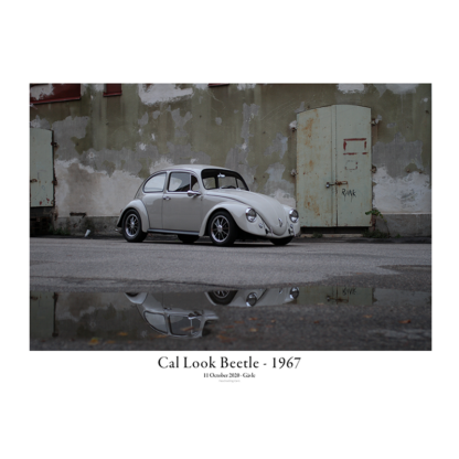 Cal Look Beetle - 1967 - infront of house water