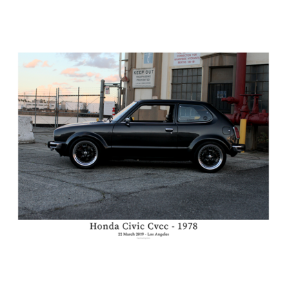 Honda Civic Cvcc - 1978 - From left side