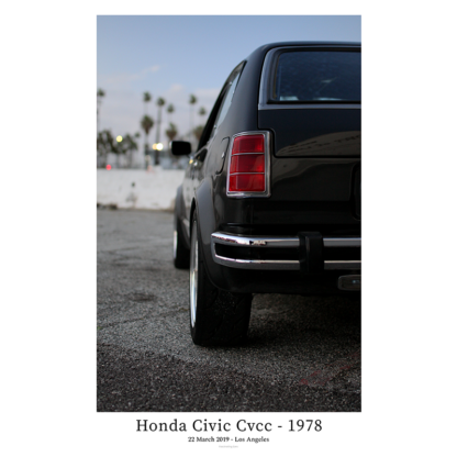Honda Civic Cvcc - 1978 - From left behind