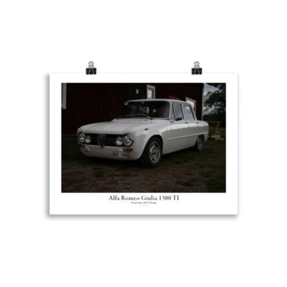 Alfa Romeo Giulia 1300 TI - on wall small size